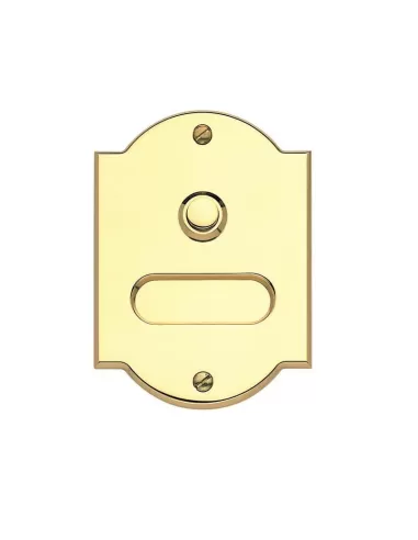 Botones toscanos 503-ol forma campana con placa